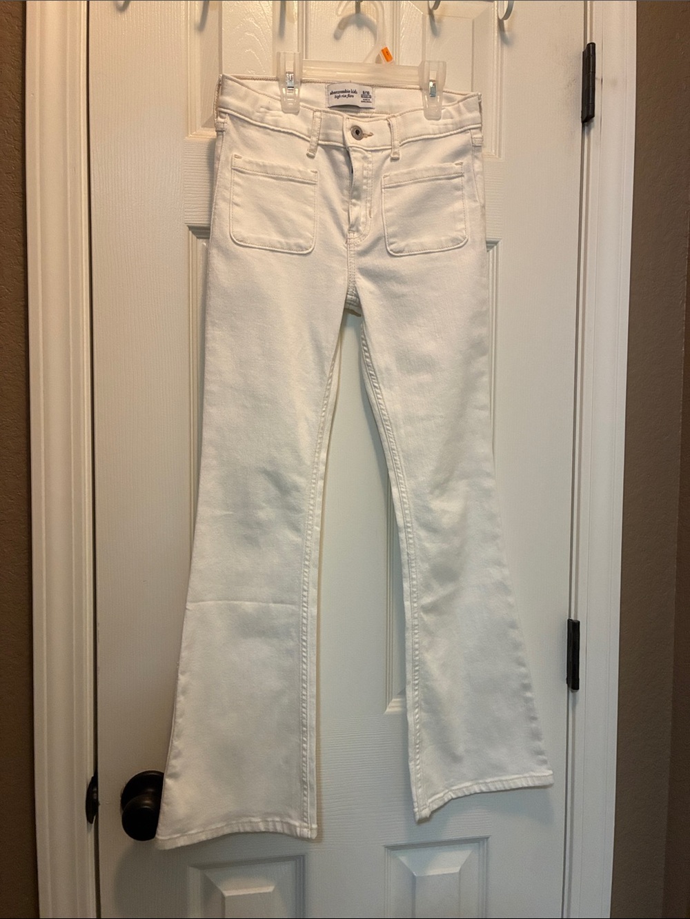 abercrombie kids White Flare Jeans for Girls